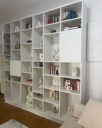 libreria bianca 
