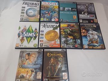 10 pc cd rom - runaway con 4 cd interno