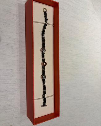 Bracciale DoDo Pomellato oro rosa e titanio