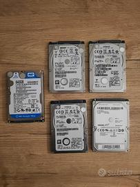 Hard disk interni 500 GB 640 GB