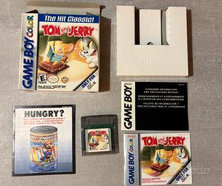 Videogioco Tom e Jerry per Game Boy con scatola