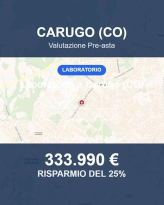Immobile in asta di 1191 m² a Carugo