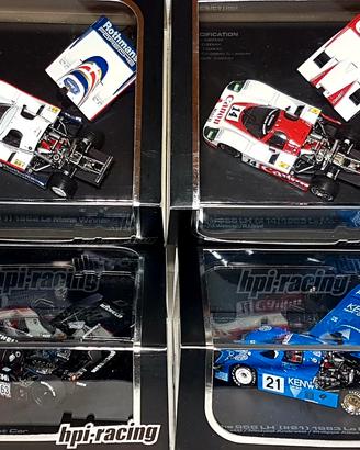 Porsche 956 LH, Sauber Mercedes C9 HPI 1:43