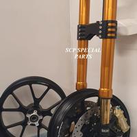 HARLEY DAVIDSON  FORCELLE OHLINS CERCHI MARCHESINI