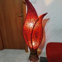 lampada da terra stile etnico 