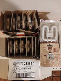 18 Lampadine fluorescenti Polilux 10W 4 pin