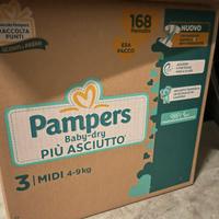 pannolini pampers baby dry taglia 3