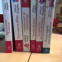 Libri costituiti  6 unita’ lotto Felicia Kingsley