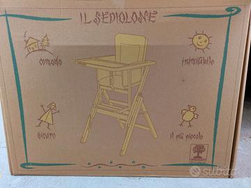 Seggiolone in legno Foppapedretti