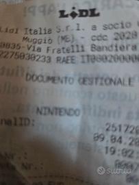 ricariche nintendo
