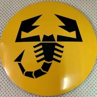 4 lentine abarth fiat giallo nero cp163