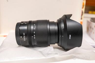 Nikon Z 24/70  f 4, in kit, garanzia Nital 2027