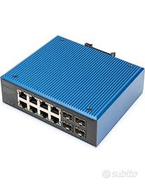 Digitus Switch Ethernet 8+4 porte