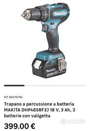 Trapano MAKITA NUOVO CHIUSO SIGILLATO