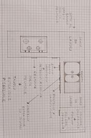 Cucina vero legno in condizioni ottimaliTRATTABILE