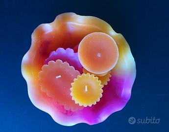 Candele galleggianti profumate