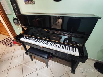 Pianoforte a coda Nero lucido