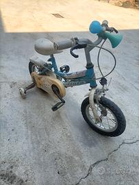 Bicicletta usata bimba 3/4 anni 12"