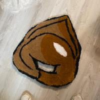 Tappeto tortellino , Bologna tufting fatto a mano