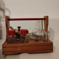 set olio aceto sale e pepe