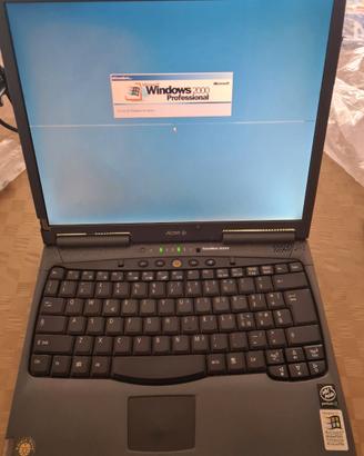 notebook acer travelmate 353TEV del  2001