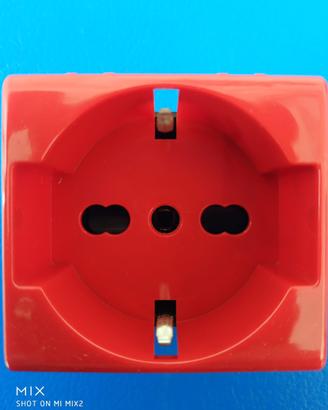 Prese elettriche schuko/bipasso bticino_matix