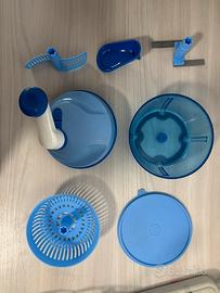 Tupperware Quick Chef Blu Completo Originale
