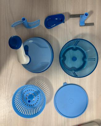 Tupperware Quick Chef Blu Completo Originale