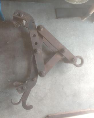 pinza pantografo , aratro