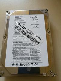Hard Disk 3,5 Seagate Barracuda 40GB IDE