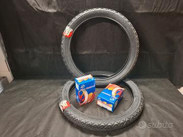 Coppia pneumatici per moped Vee Rubber 2 1/4-16