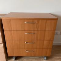 Cassettiera con ruote (no ikea)