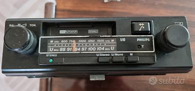 Autoradio mangiacassette  PHILIPS 22AC 510/38