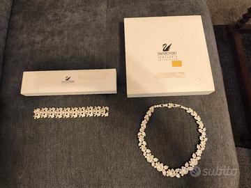  ✨ Set vintage Swarovski – Collana + Bracciale