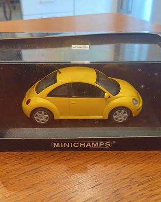 VW New Bettle 1998 Minichamps Yellow 