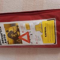 Kit triangolo + gilet alta visibilità 