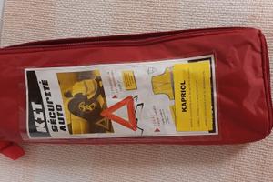 Kit triangolo + gilet alta visibilità 