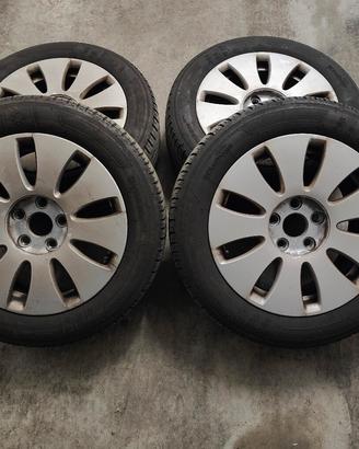 Cerchi gommati 205 55 R16 Audi/VW 