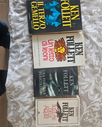 collezione libri Wilbur Smith e Ken Follet