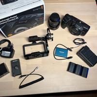 Black Magic Pocket 4K + 12 60 leica + SSD/Cage/Acc