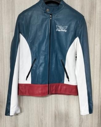 Giubbotto CRAZY RACING PELLE NUOVO 