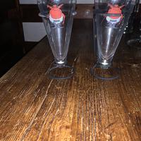 Specchi e bicchieri birre del mondo