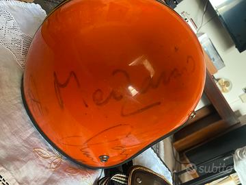 Casco d epoca auografato A.Merzario