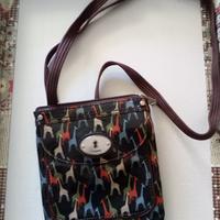 FOSSIL tracolla piatta allegra fantasia