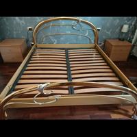 letto in ottone 