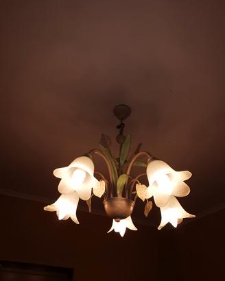 Lampadario stile fiorentino 