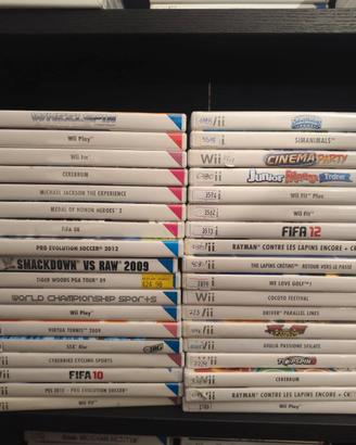 videogiochi nintendo wii lotto misto o singoli