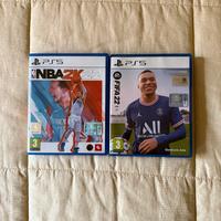 NBA 2k22 e FIFA22 Play Station 5