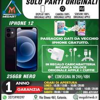 Iphone 12 256gb nero - totalmente originale