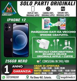 Iphone 12 256gb nero - totalmente originale